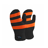 Водонепроницаемые детские варежки Dexshell Children mitten, оранжевые DG536L STR (L)