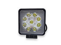 Led фара дополнительного света квадратная 27W 12-24V