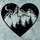 Декоративне настінне Панно «Серце» Декор на стіну, фото 6