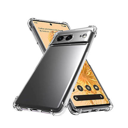 Чохол WXD силіконовий протиударний для Google Pixel 6 Pro / прозорий, фото 1