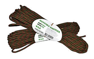 Мотузка плетена, Фал 6 мм 25 м
