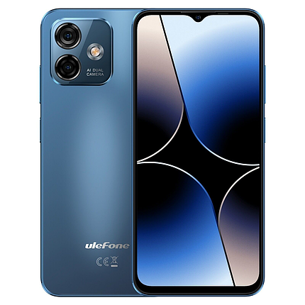 Смартфон Ulefone Note 16 Pro Blue 4\128GB 4400mAh Type-C + чехол НОВИНКА 2023, фото 3