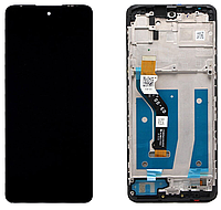 Дисплей Motorola Moto G60s XT2133-2 з сенсором та рамкою чорний