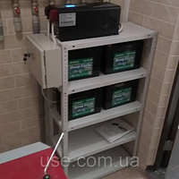 Стелажі до 400кг акумуляторні, з 5 п'яти відділів, полок 700 / 400 / 1250 мм, 5 рядів