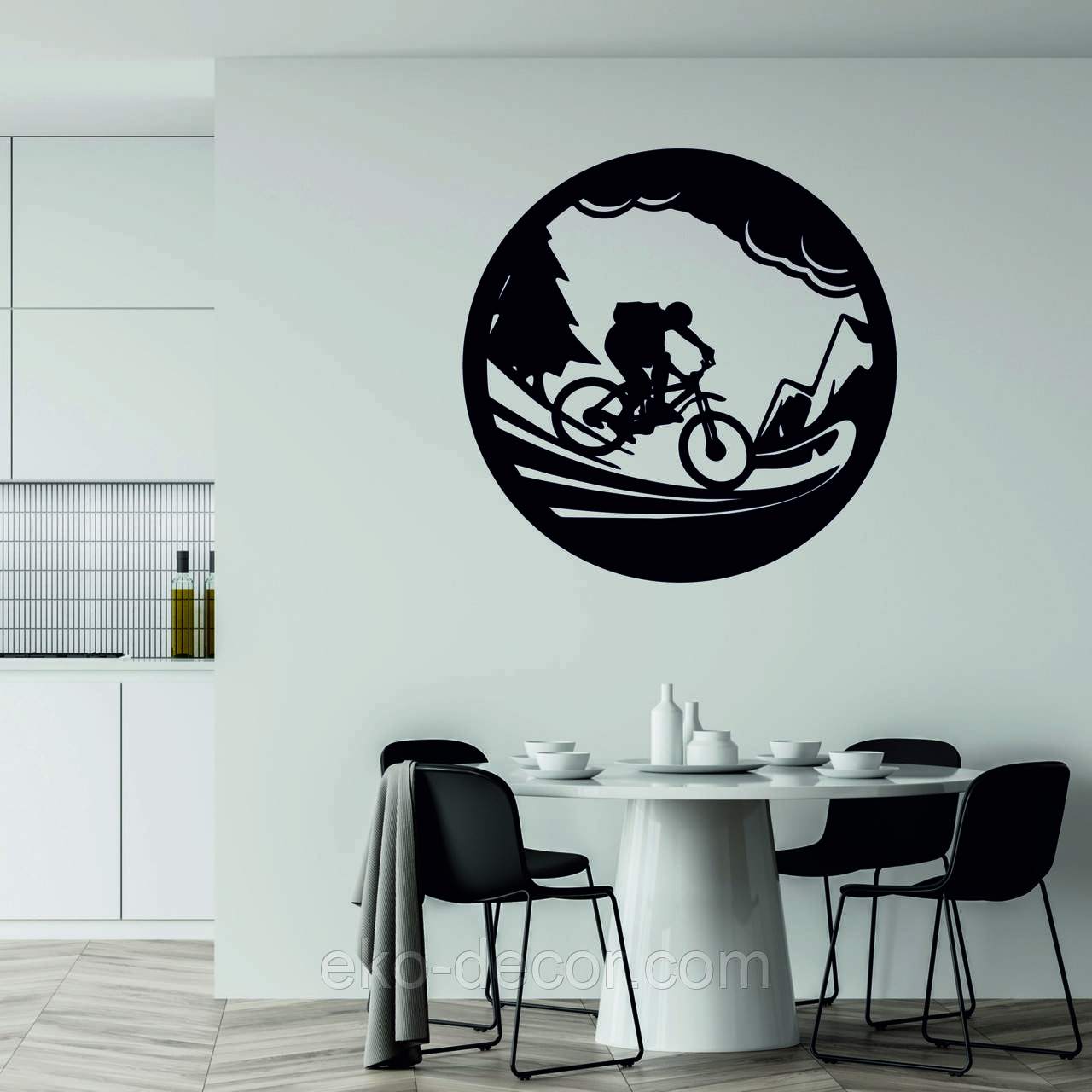 Декоративне настінне Панно «Вело-тур» Декор на стіну, фото 1