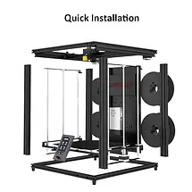 Професійний 3D-принтер 3д принтер 3d printer 3D-принтер Zonestar Z9V5Pro-MK4 300x300x400 BIC, фото 4