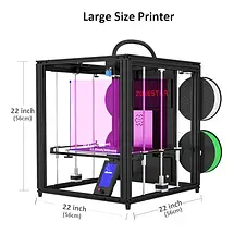 Професійний 3D-принтер 3д принтер 3d printer 3D-принтер Zonestar Z9V5Pro-MK4 300x300x400 BIC, фото 5