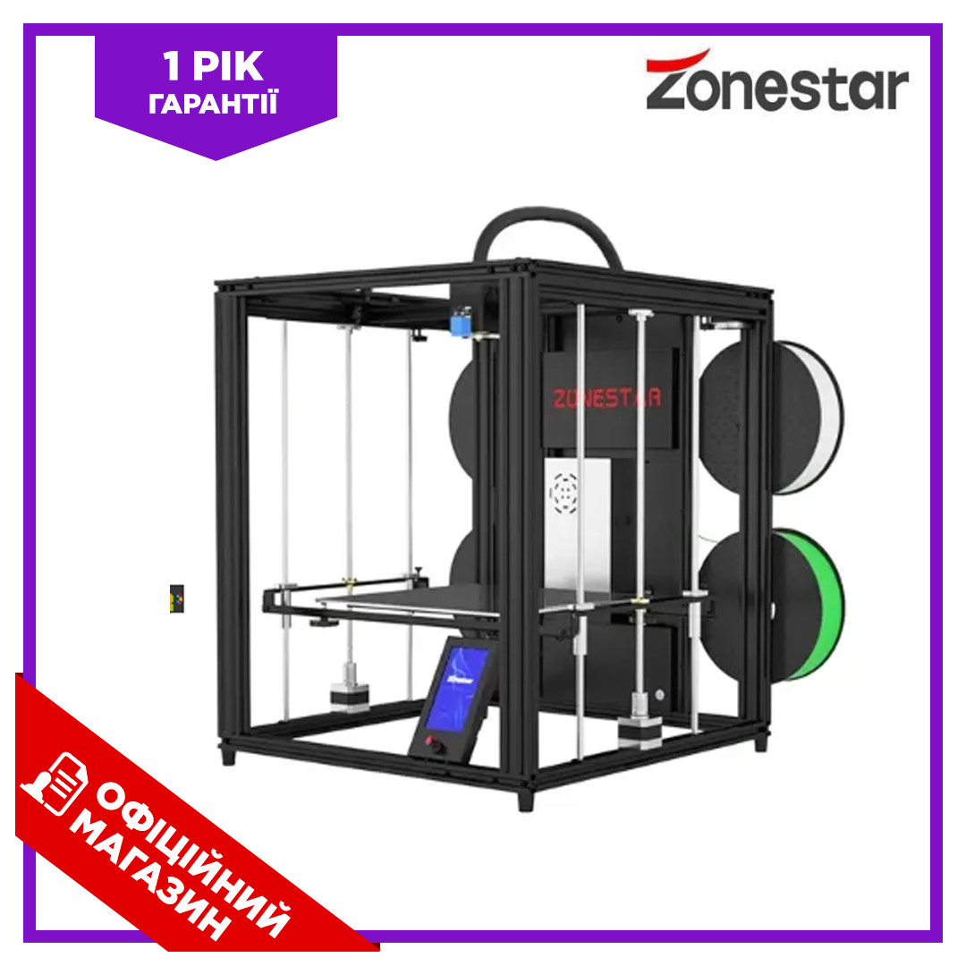 Професійний 3D-принтер 3д принтер 3d printer 3D-принтер Zonestar Z9V5Pro-MK4 300x300x400 BIC