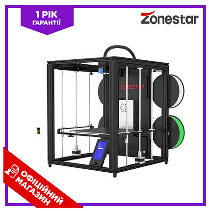 Професійний 3D-принтер 3д принтер 3d printer 3D-принтер Zonestar Z9V5Pro-MK4 300x300x400 BIC, фото 1