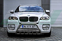 Кенгурятник WT003 (нерж.) 60мм для BMW X5 E-70 2007-2013 гг