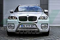 Кенгурятник WT003 (нерж.) 50мм для BMW X5 E-70 2007-2013 гг