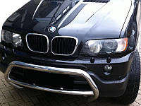 Кенгурятник WT015 (нерж) для BMW X5 E-53 1999-2006 гг