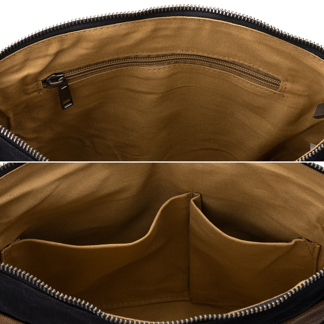 Фото чоловічої сумки кросс боді коричневого кольору Фото чоловічої сумки кросс боді коричневого кольору