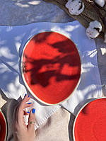 Тарілка «Овальна» 26/22 см, «Simple red»