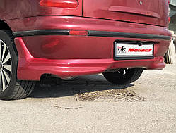 Накладка на задній бампер (Meliset, під покраску) для Fiat Bravo 2008- рр