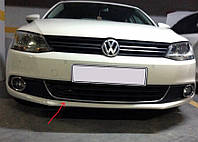 Улыбка на передний бампер U 2011-2014 (нерж) для Volkswagen Jetta 2011-2018 гг.