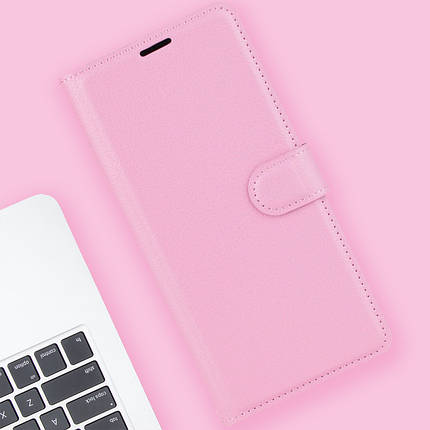 Чохол книжка Lichee для Google Pixel 6a рожевий, фото 1