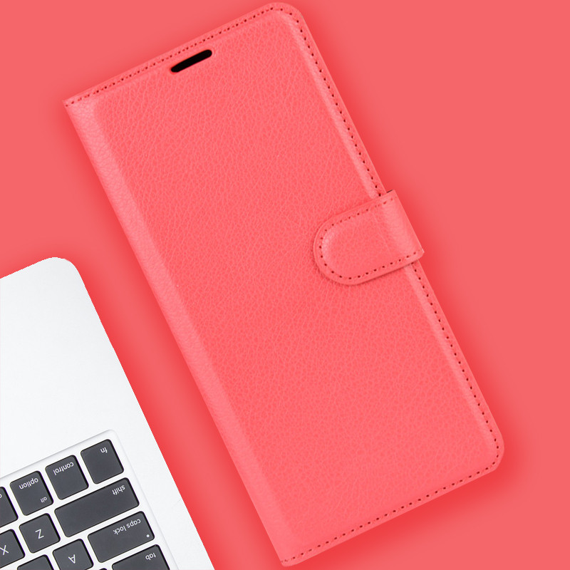 Чохол книжка Lichee для ZTE Blade A7 2020 червоний