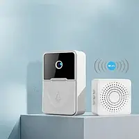 Беспроводной дверной звонок видеоглазок Smart Mini Doorbell/HD камера/ночное видение/000 mAh/направленный