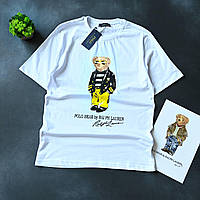 Чоловіча футболка Polo Bear by Ralph Lauren D11335 біла S, XL