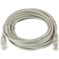 Патч-корд литий UTP RJ45 кат. 5Е 5 м (сірий)