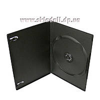 Коробка DVD-BOX 9mm single black glossy