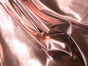 Шкіра Металік (Хром) Світла пудра