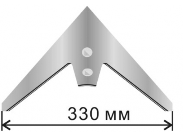 Лапа стрільчаста КПС 330 мм 000036864, фото 1