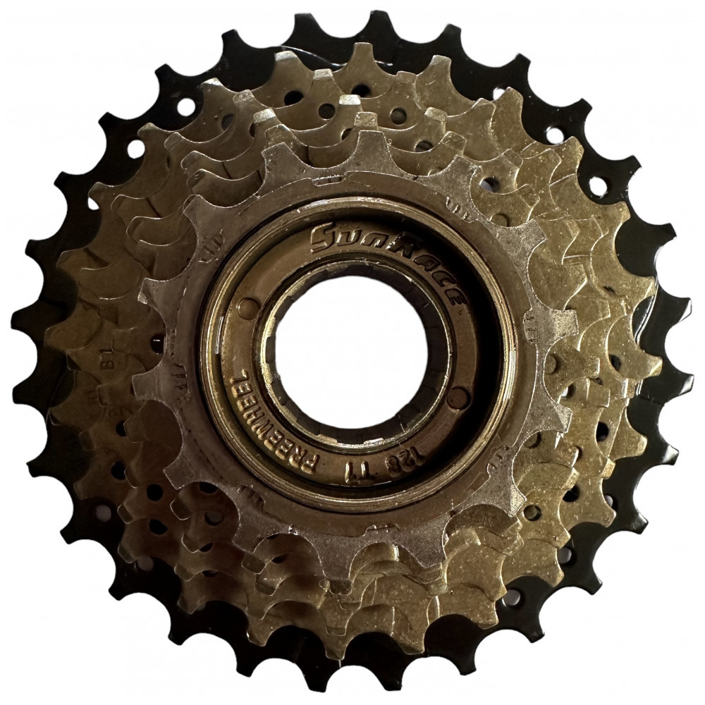 Вільнобіг SUN RACE MFM2A 6DS0 2S6 14-28T 6 шв. BROWN/BLACK Lockring Desing, фото 1
