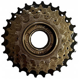 Вільнобіг SUN RACE MFM2A 6DS0 2S6 14-28T 6 шв. BROWN/BLACK Lockring Desing