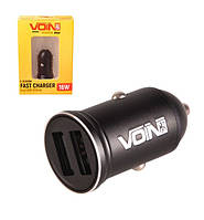 Автомобильное зарядное устройство Voin C-31203BK 2xUSB 12-24V