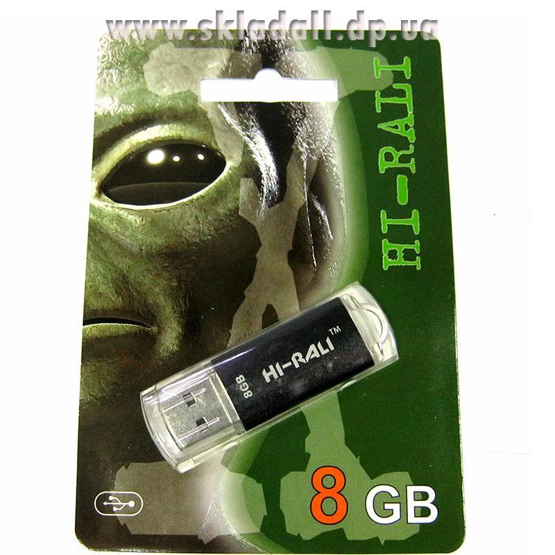 Флешка   8Gb Hi-Rali Stark ,Rocket Black