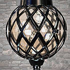 Світильник садово-парковий на 1 лампу Е27 чорний каркас D-DJ181-S-H BK, фото 2