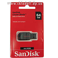 Флешка 64Gb SanDisk Cruzer Blade USB2.0