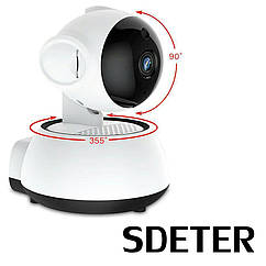 Охоронна камера SDETER H00A1 720P WiFi IP. V380 Pro
