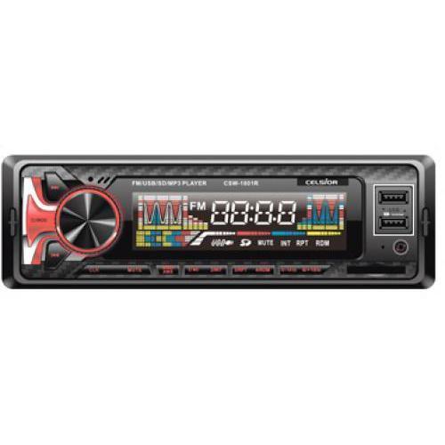 Бездисковий MP3/SD/USB/FM програвач Celsior CSW-1801R 2-USB (Celsior CSW-1801R)