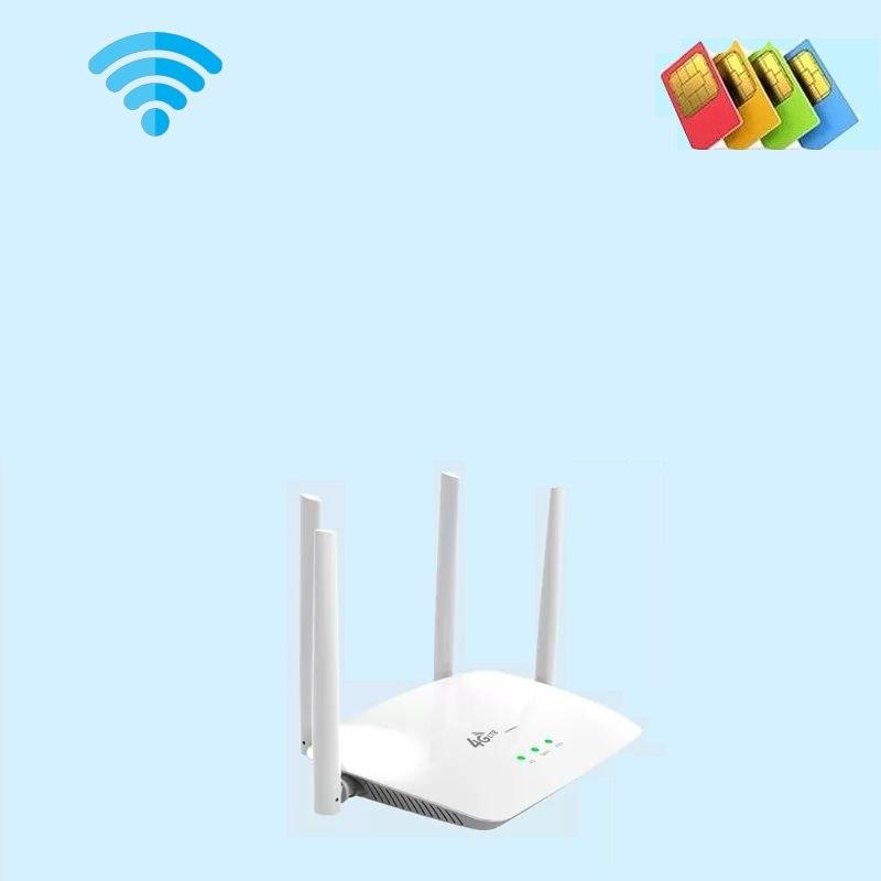 Інтернет-маршрутизатор WOBITEK 4G LTE Wi-Fi зі слотом для Sim-картки, фото 1