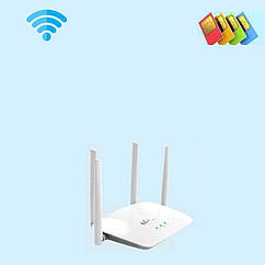 Інтернет-маршрутизатор WOBITEK 4G LTE Wi-Fi зі слотом для Sim-картки