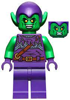 Lego Super Heroes Marvel Spiderman: Green Goblin минифигурка зеленый гоблин с Человек паук 682304