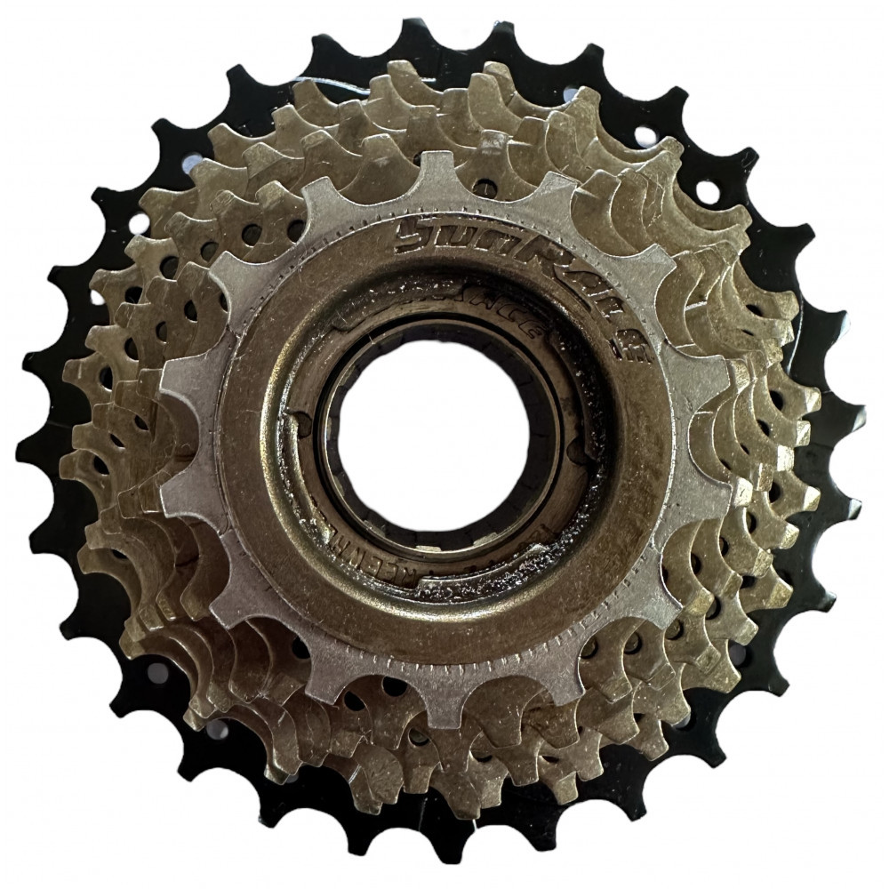 Вільнобіг SUN RACE MFM2A 7DS0 2S6 14-28T 7 шв. BROWN/BLACK Lockring Desing, фото 1