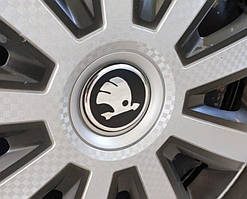 Наклейки на ковпачки 54мм (4шт) для Тюнінг Skoda