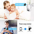 Besder BES-P10 поворотна погодозахисна IP Wi-Fi камера.1080P. Onvif. iCSee., фото 7