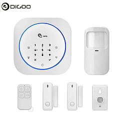 GSM розумна домашня охоронна сигналізація Digoo DG-MAS1. Комплект безпеки. Easy Home Alarm