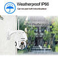 Камера вологозахищена Techage PTZ09 1080P PT IP ONVIF.YCC365 Plus, фото 4
