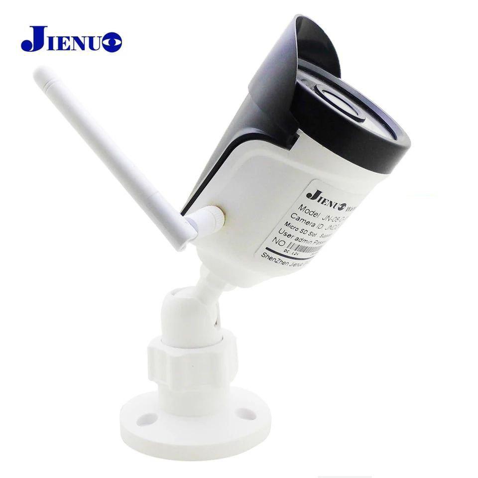 Охоронна Wi-Fi IP-камера спостереження Jienuo JN-08 720P, Onvif. AP Hotspot. CamHi Pro, фото 1