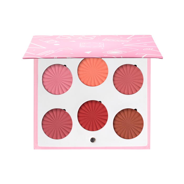 Палетка румян Ofra Mini Mix Face Palette - Charm Your Cheeks - фото 1 - id-p1887424731