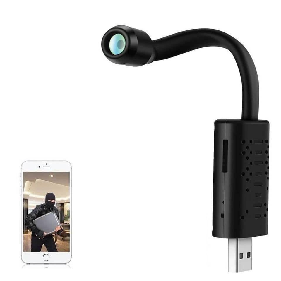 Міні Wifi IP камера U21 з датчиком руху. AP hotspot. V380 Pro, фото 1