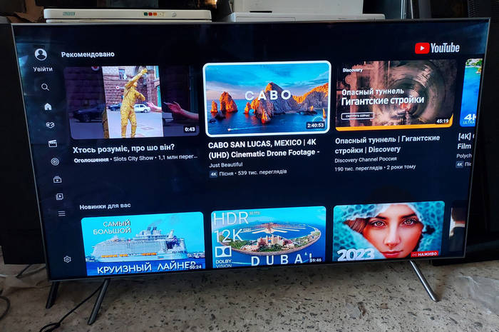 Купить QLED телевизор 55 дюймов Samsung GQ55Q8DNGT 4K Ultra HD Smart TV ...