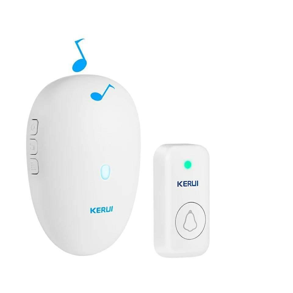 Бездротовий дверний дзвінок IP55 KERUI M521. Білий., фото 1