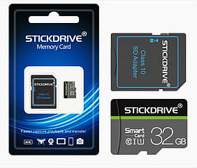 Microdrive micro SD 32 Gb class 4 + адаптер